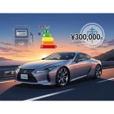 レクサスLC500hの燃費は14.4km/L？年間30万円維持費の実態