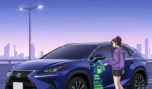 レクサスNX250の燃費は9〜13km/Lの実例と差の原因とは