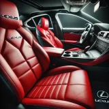 レクサスの内装で赤シートの値段や汚れ対策｜各車種の口コミ評価も